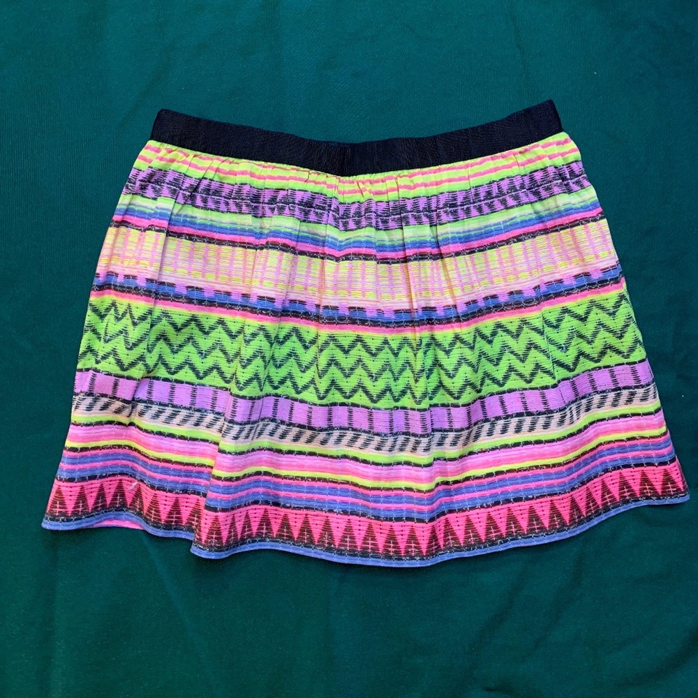 Milly Mini Aztec Neon Mini Skirt Girls 8